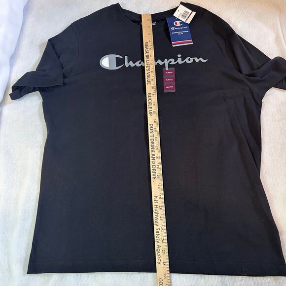 Champion Black Short Sleeve Tee - Picture 6 of 8